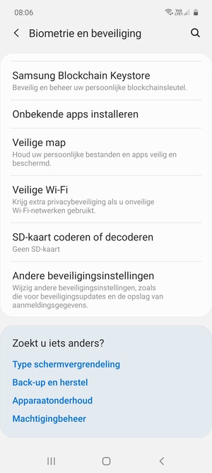 verdund Aja Weigeren Telefoon beveiligen - Samsung Galaxy A41 - Android 10 - Digicel Phone Guides
