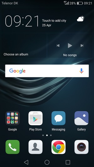 To close all running apps, select the Recent apps button