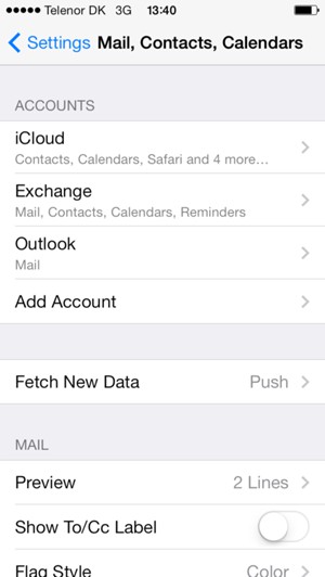 Select Fetch New Data