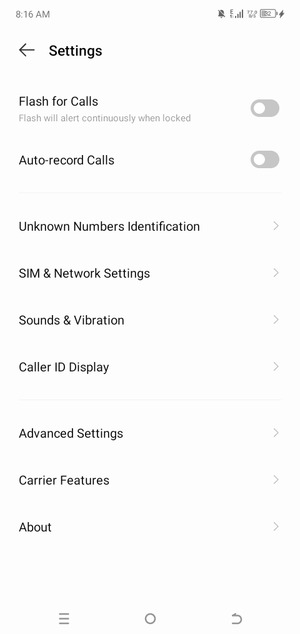 Select Carrier Features