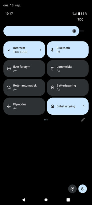 Slå av Bluetooth