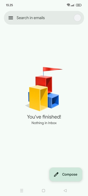 Your Gmail is ready to use