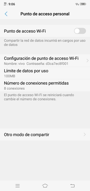Seleccione Configuración de punto de acceso Wi-Fi