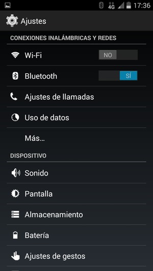 Desactive Bluetooth