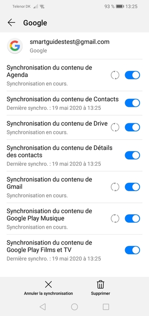 Vos contacts Google vont maintenant être synchronisés avec votre smartphone