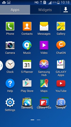 how to clear default settings on galaxy s3