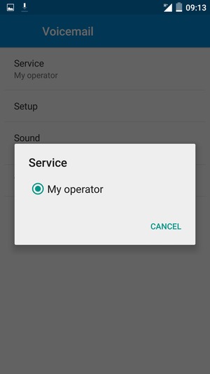 Select My operator