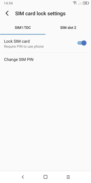 Select Digicel and Change SIM PIN