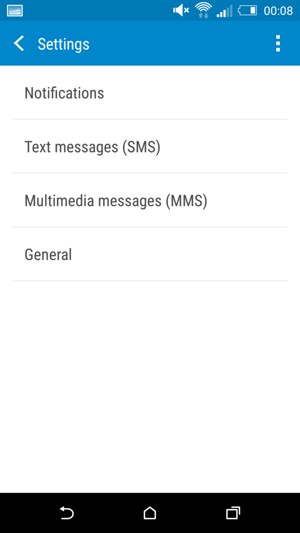 Select Text messages (SMS)