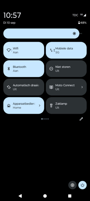 Schakel Wifi en Bluetooth uit