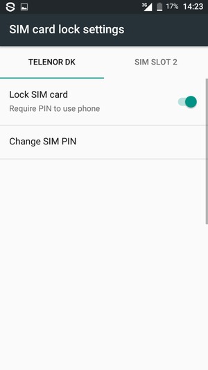 Select plan.com and  Change SIM PIN