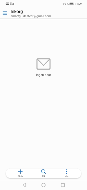 Din Gmail är klar att användas