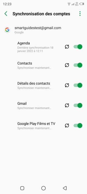 Vos contacts Google vont maintenant être synchronisés avec votre Infinix