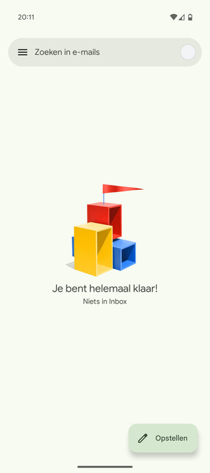 Uw Hotmail is klaar voor gebruik