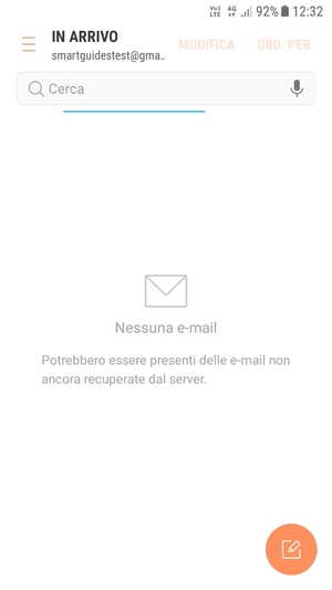 Il tuo Gmail è pronto per l'uso