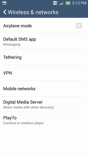 Select Tethering