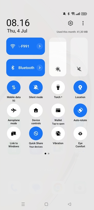 Turn off Wi-Fi and Bluetooth