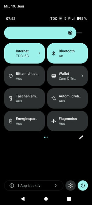 Schalten Sie Bluetooth aus