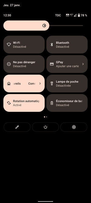 Sélectionnez Économiseur de batterie