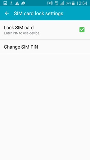 Select Change SIM PIN / Change SIM card PIN