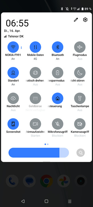 Schalten Sie WLAN und Bluetooth aus