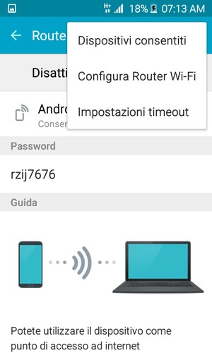Seleziona Configura Router Wi-Fi