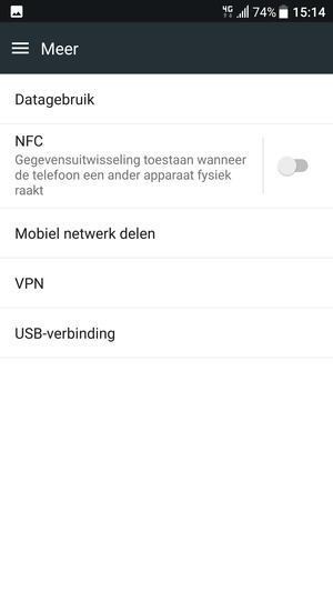 Selecteer Mobiel netwerk delen