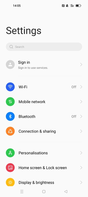 Select Mobile network