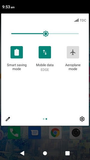 Select Smart saving mode