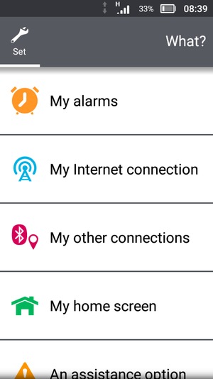 Select My Internet connection