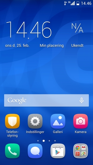 Vælg Play Store