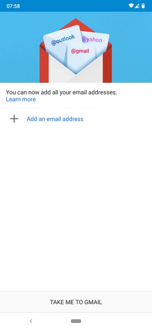 Select Add an email address