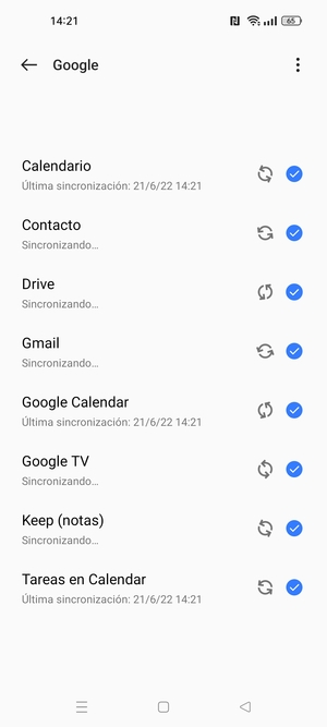 Sus contactos de Google ahora se sincronizarán a su Realme