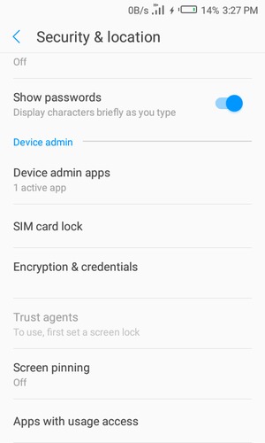 To change the PIN for the SIM card, return to the Security menu and select SIM card lock