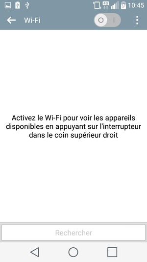 Activer le Wi-Fi