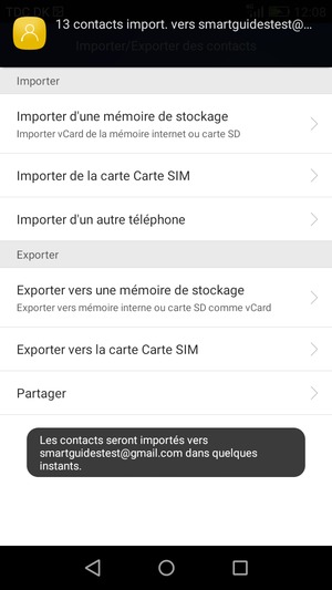Huawei y6 export contacts to google importance