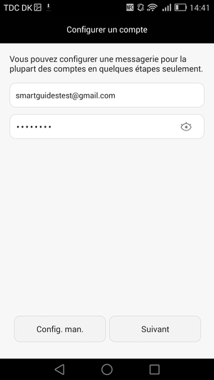 Saisissez votre adresse Gmail ou Hotmail et votre mot de passe. Sélectionnez Suivant