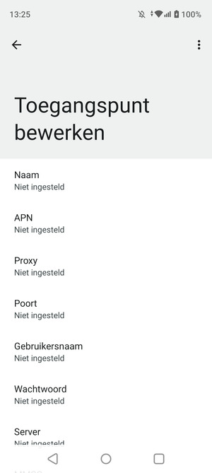 Voer mms-gegevens in