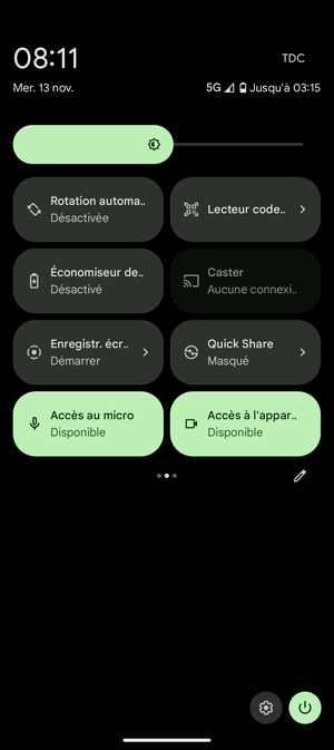 Sélectionnez Économiseur de batterie