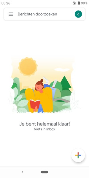 Uw account is klaar voor gebruik