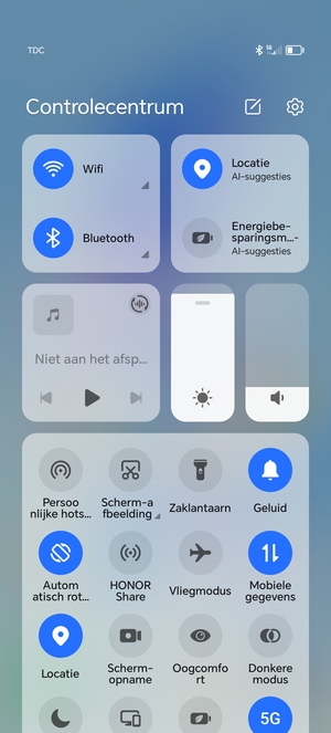 Schakel Wifi en Bluetooth uit