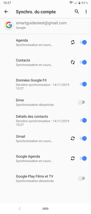 Vos contacts Google vont maintenant être synchronisés avec votre Xperia