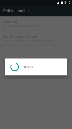 Attendi il completamento della ricerca