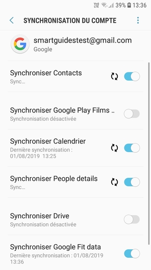 Vos contacts Google vont maintenant être synchronisés avec votre Galaxy