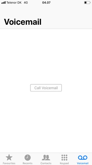 Select Call Voicemail