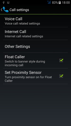 Select Voice Call