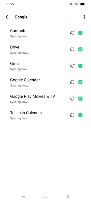 Your contacts from Google will now be synced to your OPPO