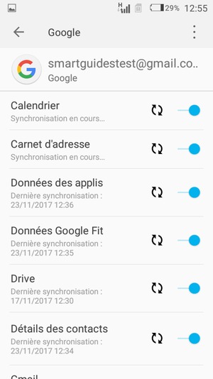 Vos contacts Google vont maintenant être synchronisés avec votre smartphone