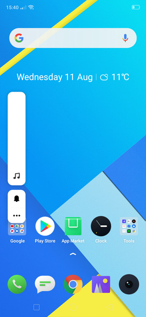 Turn sound on/off - Realme C2 - Android  - JOIN Phone Guides