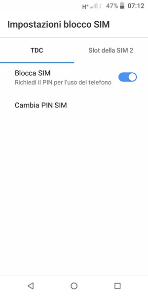 Seleziona Kena Mobile e Cambia PIN SIM